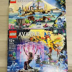 2 Sets LEGO AVATAR: Toruk Makto & Tree of Souls (75574) - (75578) Metkayina Reef
