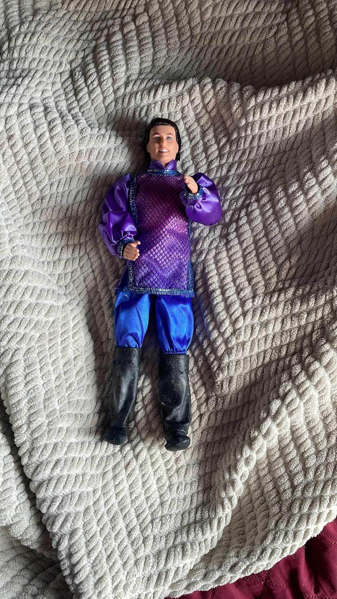 Rose Ken Doll **ad Down When Sold