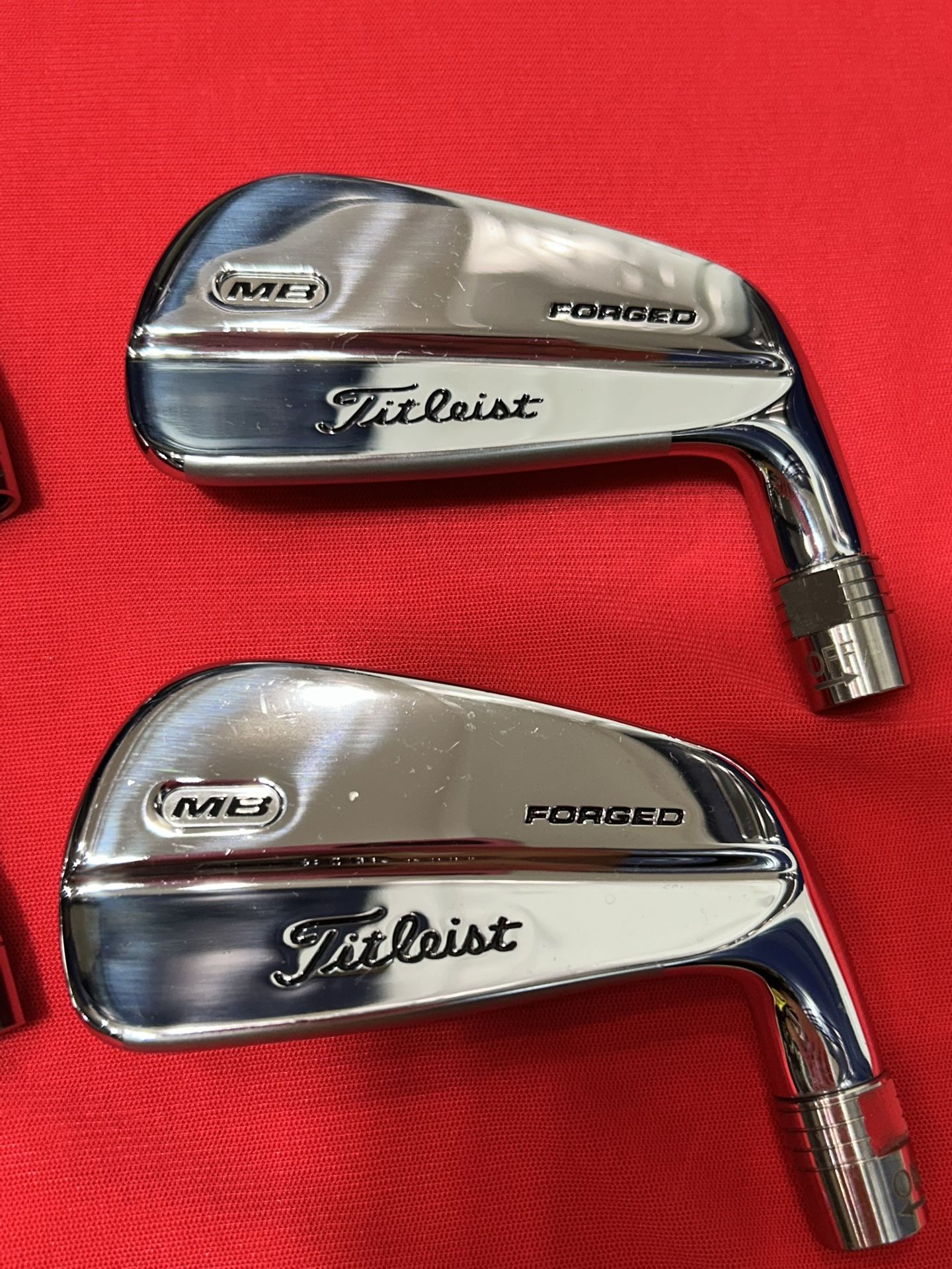 Titleist MB Forged Iron Heads – 2× 9 Iron (STD + 2FL) – RH