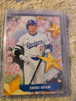 Shohei Ohtani Topps Stars of Japan