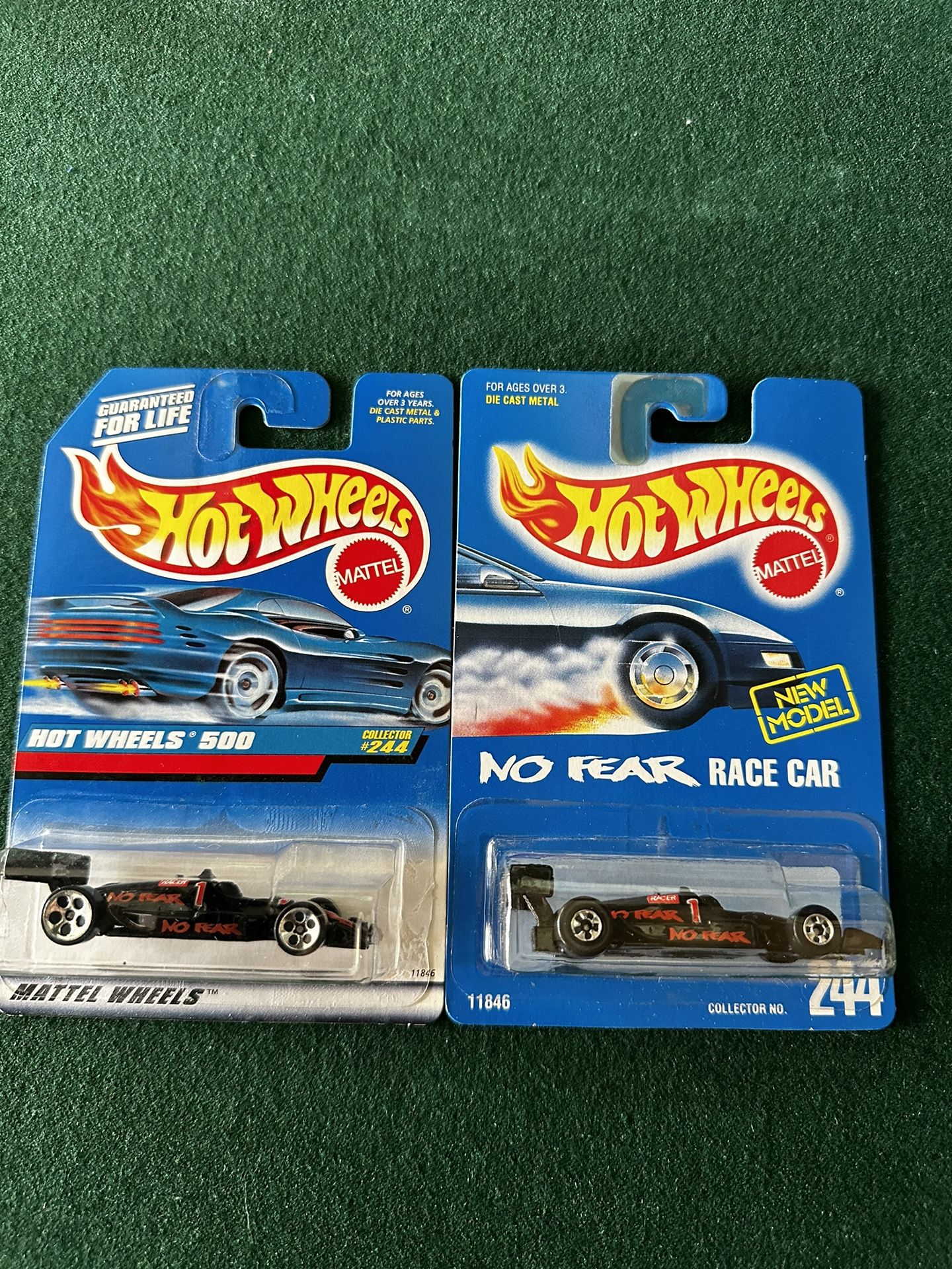 Hot Wheels F1 No Fear Cars Lot