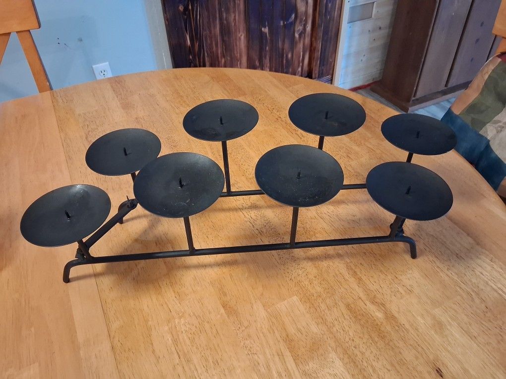 Wrought Iron Candle Holder
