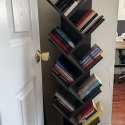 Grey Bookshelf 