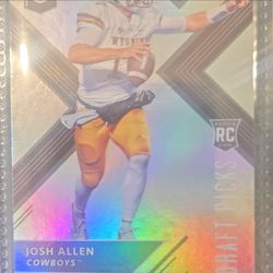 2018 Panini Elite Draft Picks Josh Allen RC
