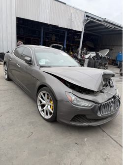 Parting Out! 2015 Maserati Ghibli For Parts!