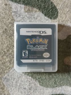 Pokémon Black Version DS Cartridge