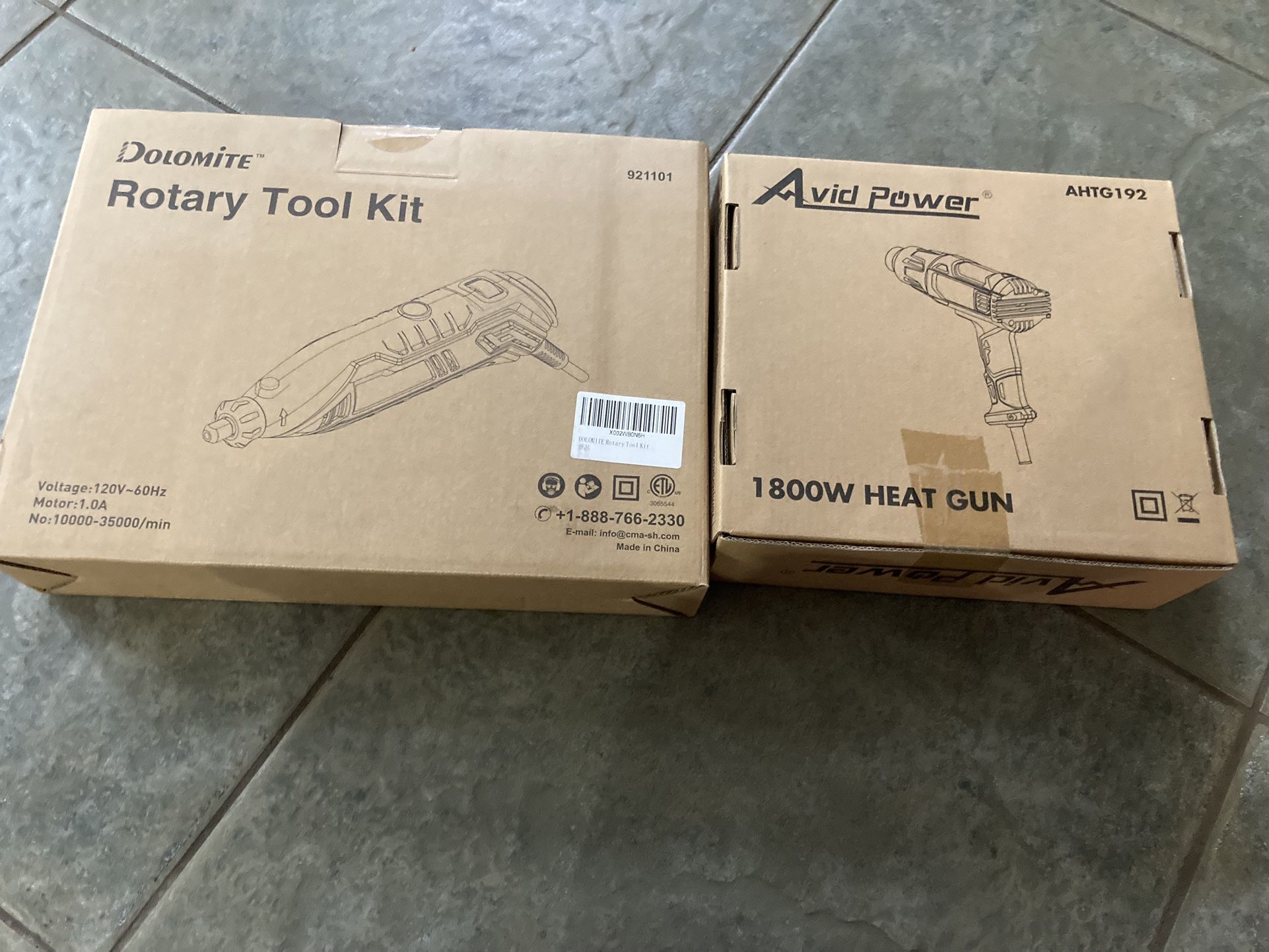 ###ROTARY TOOL KIT & HEAT GUN### Arts & Crafts