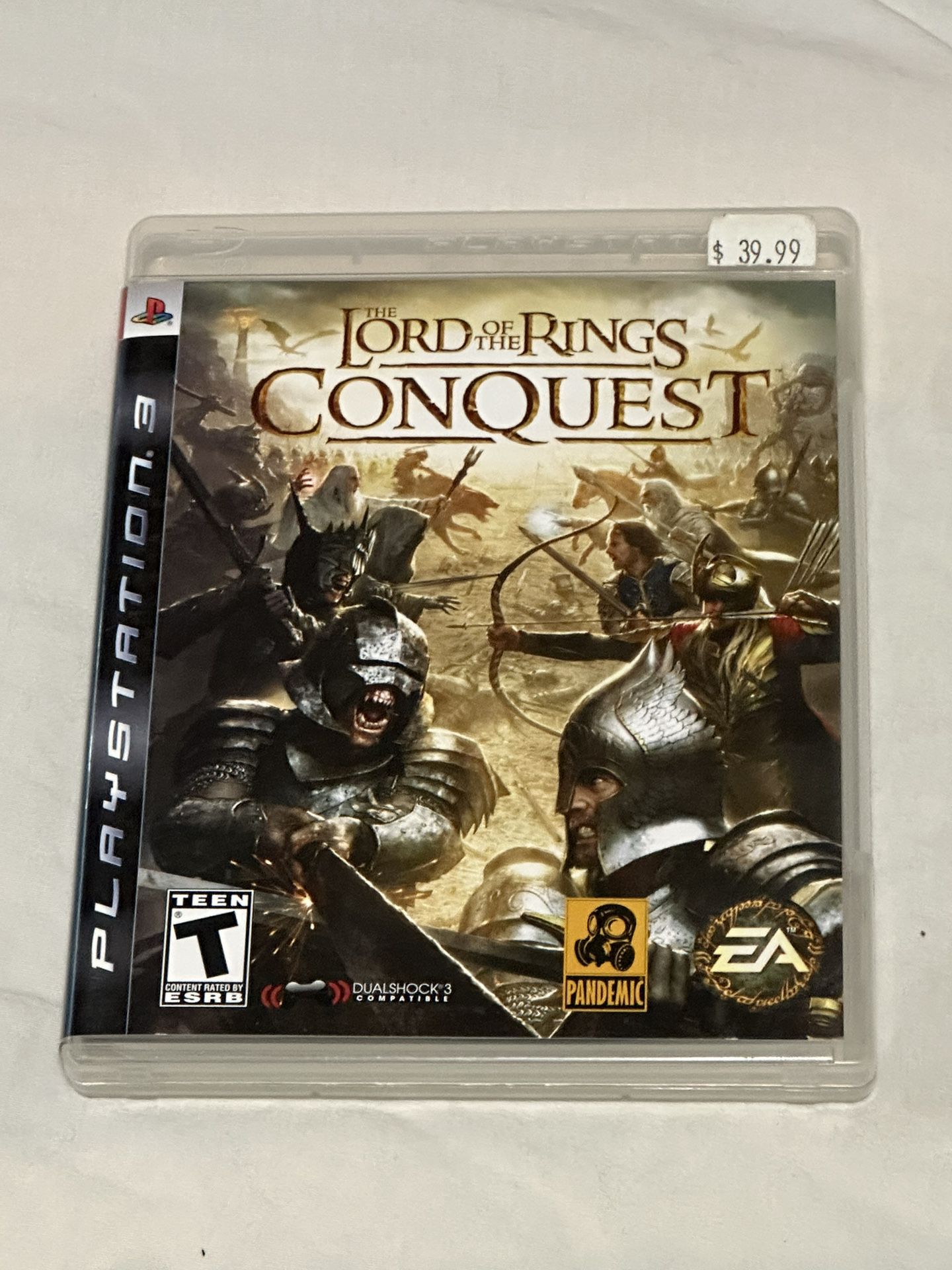 The Lord of the Rings: Conquest PlayStation 3 PS3 Complete Cib
