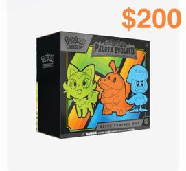 Paldea Evolved Elite Trainer Box
