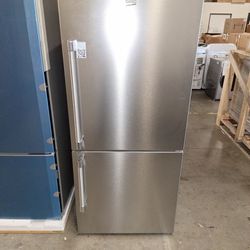 Beko 30 Inch Counter Depth Refrigerator: Stainless Steel