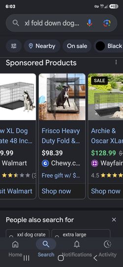 4x3x3 ft  XL Metal strong Dog Kennel Cage  portable foldable collapsible large pet