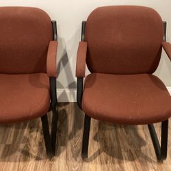 2 Office Chairs. 