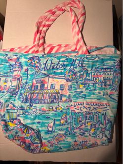 Lilly Pulitzer Watch Hill Terry Tote Bag