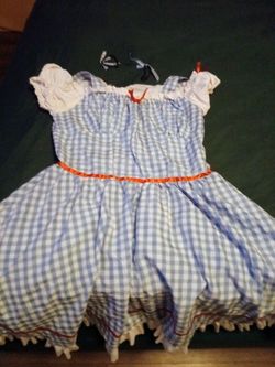 Dorothy Wizard of Oz Girls Costume Dress