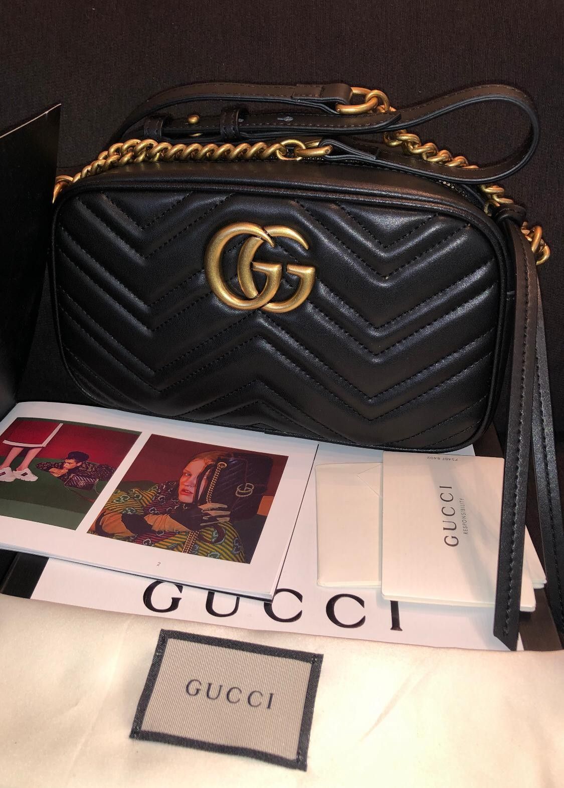 Gucci matelassé mini bag