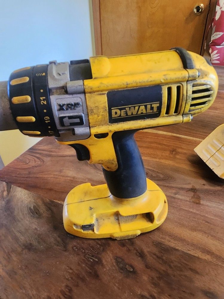 Dewalt battery Drills Two Of Them