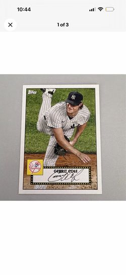 2021 Topps 1952 Topps Redux Black /25 Gerrit Cole #T52-25