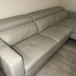 Comfortable Leather Couch