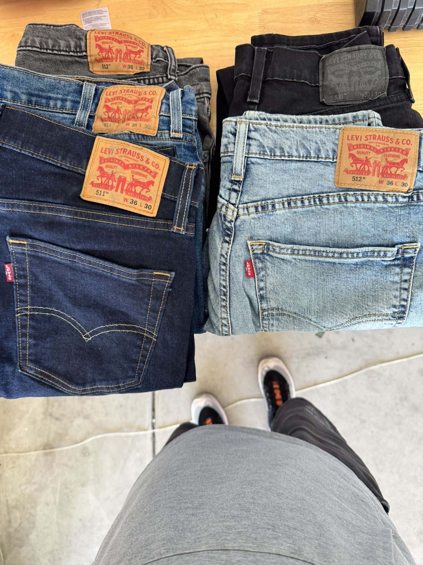 Levi’s  511 512 501