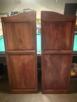 Saloon style doors