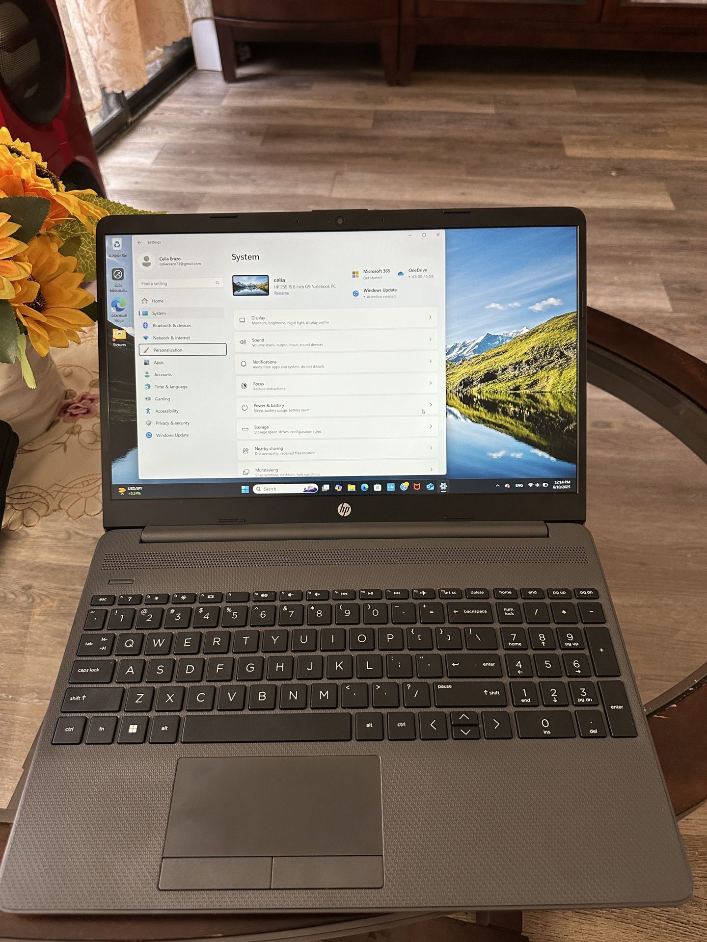 HP 255 G9 15.6" Notebook