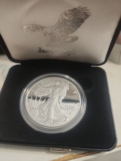 2024 W American Silver Eagle 1 oz PROOF Case COA Box Sleeve OGP