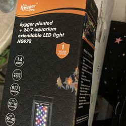 Extendable Aquarium Light