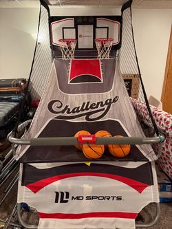 Challenger indoor basketball hoop