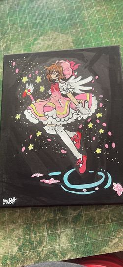 Card captor Sakura painting