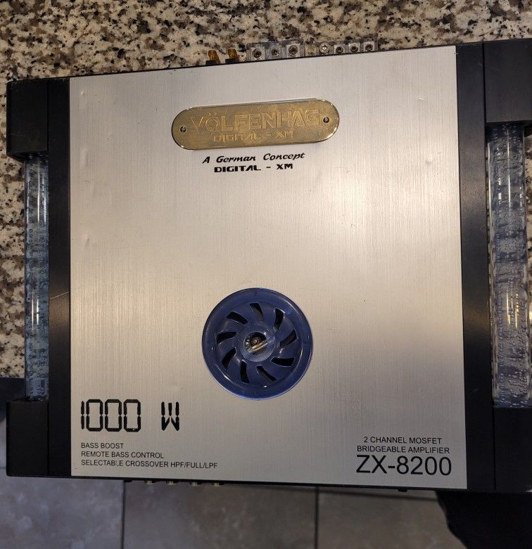 Volfenhag 2channel 1000w Amp