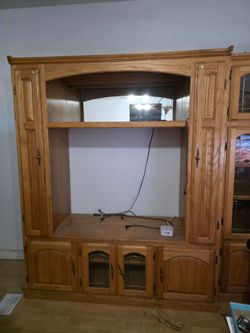 3 piece entertainment center