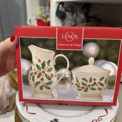 Lenox Sugar And Cream Holiday Set 
