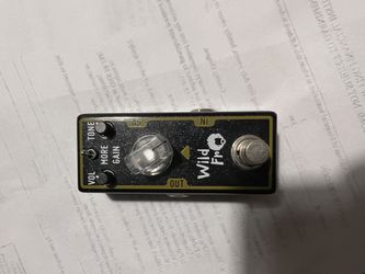 Sound City Wild Fro Overdrive Pedal