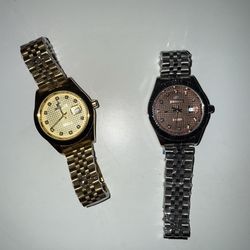 2 moissanite watches