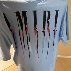 Amiri Light Blue Shirt 