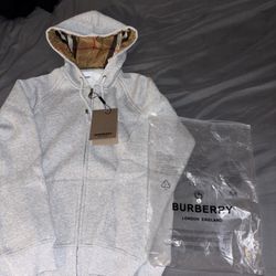 Grey Burberry Jacket
