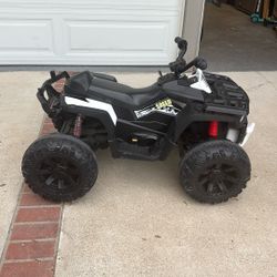 Kid Riding ATV 