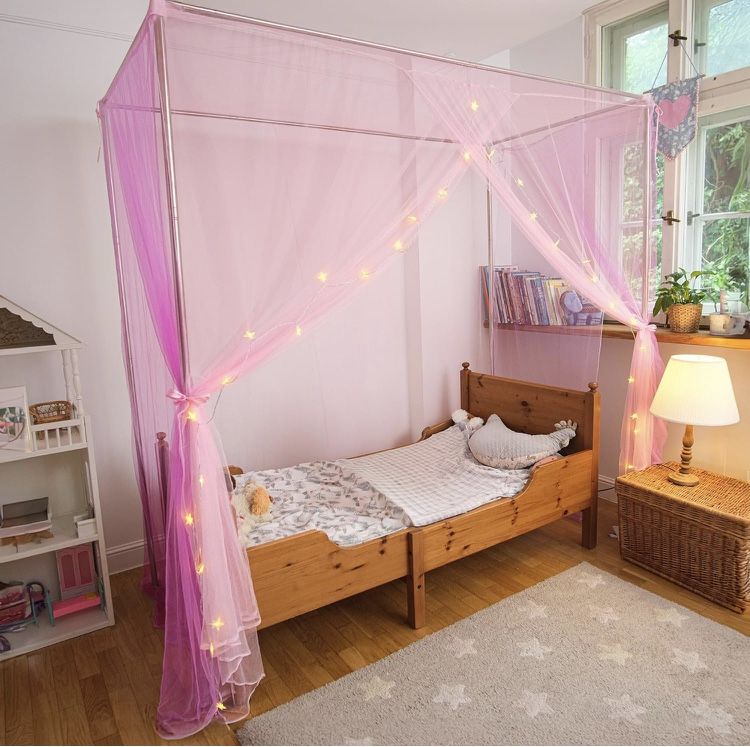Twin Canopy Bed Frame