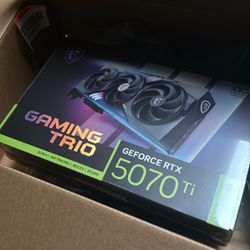 Msi Nvidia GeForce Rtx 5070 Ti 16gb Gaming Trio OC Gpu