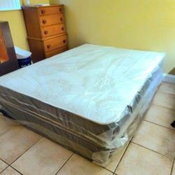 Queen Size Mattress Regular With box Springs Set COLCHONES Queen Size Mattress 