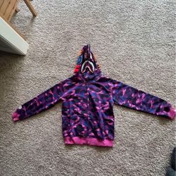 Purple Bape Hoodie