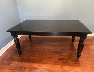 Black Dining Table