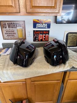 Hard saddle bags for 2001 FXDL