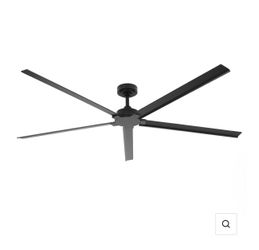 72” Parrot Uncle Outdoor Ceiling Fan – Black