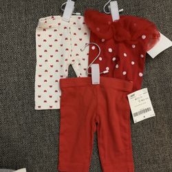 Newborn Girl Holiday Clothing Items