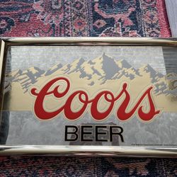 Vintage Coors Beer sign