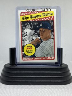 Aaron Judge 2018 Topps “The Topps News” Rookie Card (278)