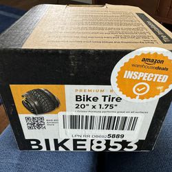 20” X 1.75” Bike Tire - Beans New