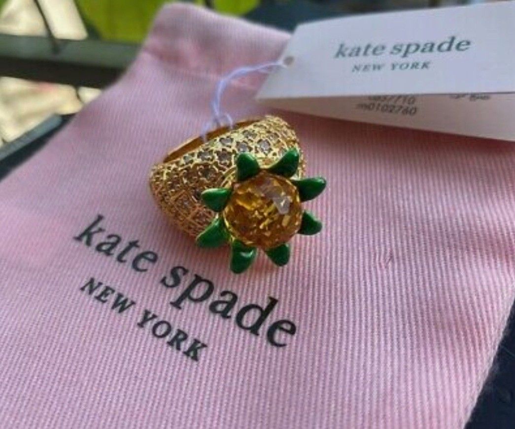 Kate Spade Pineapple Ring