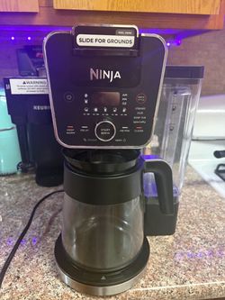 Ninja hot and cold coffee machine